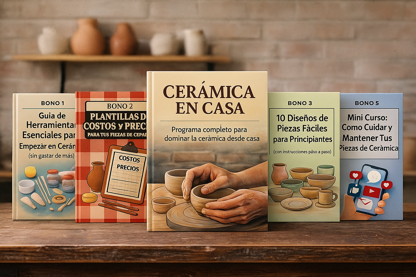 Ceramica en casa: Megapack 6 libros al precio de 1